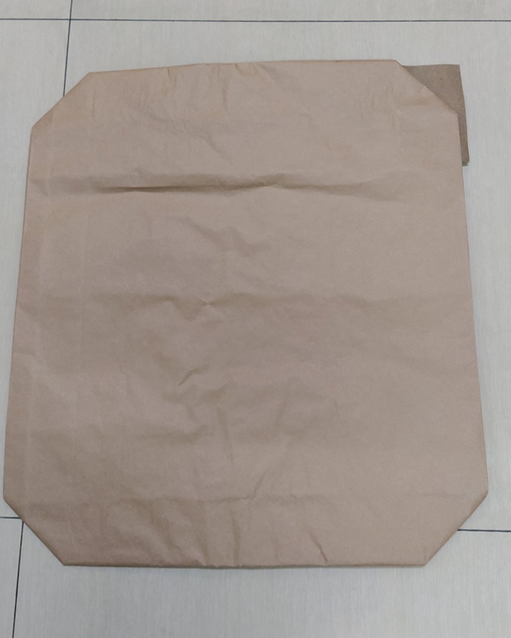 Brown multi-layer paper valve bag